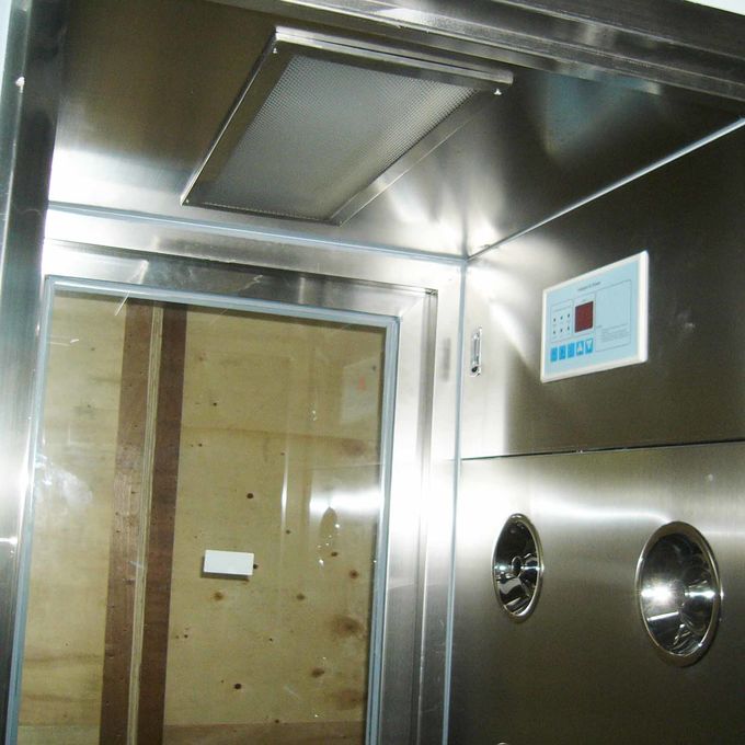 手動SSの振動ドアが付いている吹き付け塗装のステンレス鋼のクリーン ルーム 0