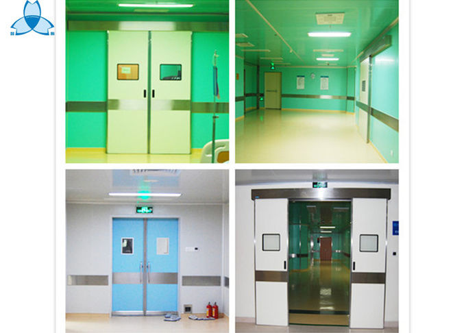 病室のためのステンレス鋼の病院のエア フィルターの電気病院の両開きドア 2