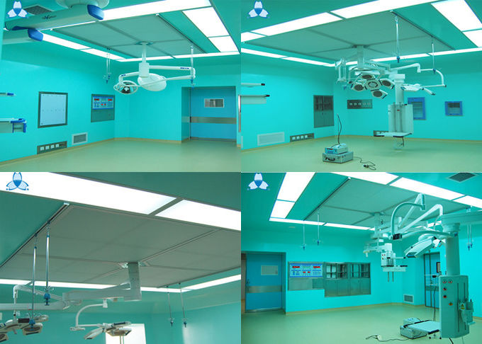 クラス6の病院操作のクリーンルームのための薄層の気流の供給の天井 2