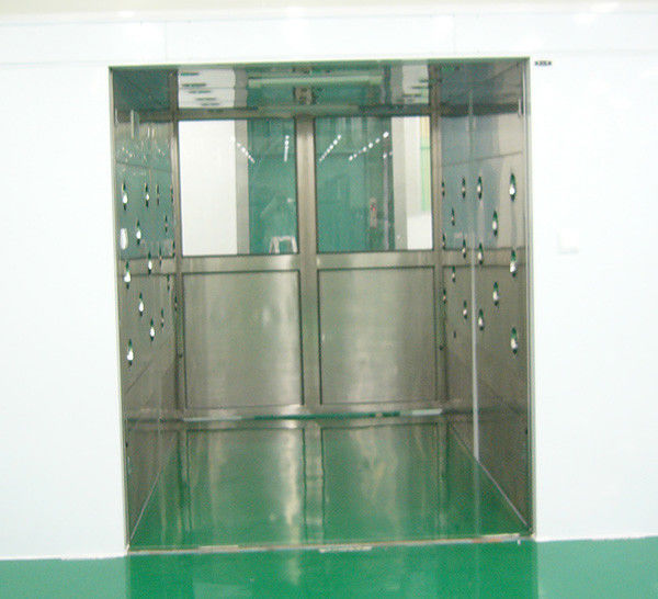 幅1800自動スライディング・ドアの企業のクリーンルームの空気シャワー システム トンネル 0