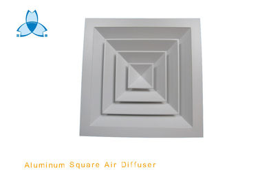 購入 供給の気流のための四方低い抵抗の天井の空気拡散器450x450mm適合 online manufacture