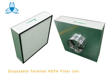 購入 使い捨て可能なターミナルHEPAフィルター ユニットは非タイプ、箱HEPAのフィルター ユニット、天井のためのHEPAにモーターを備えた online manufacture