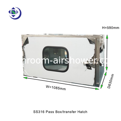 購入 SS316 クリーンルーム 箱を通過 / 転送ハッチ フィルタリングなし online manufacture