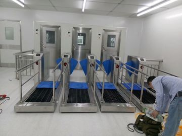 購入 単一の車線の履物の唯一のクリーニング機械、2人のための唯一の消毒機械 online manufacture