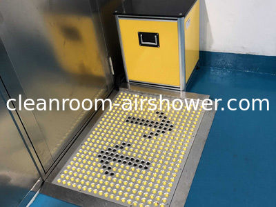 購入 クリーンルーム用1x2Mドライ式エアバキュームマット靴底洗浄機 オンライン製造