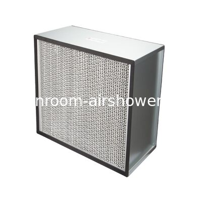購入 12kg HEPA 空気フィルター 主要抵抗 120±10 Pa とフィルター効率 99.97% を提供する 商業用 HVAC システム向けに設計 オンライン製造