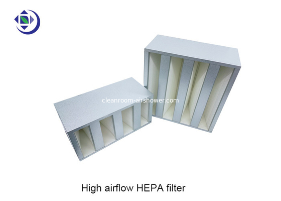 購入 電流を通されたフレームが付いている高いAiflow H13 H14 4VのコンパクトHEPAフィルター online manufacture