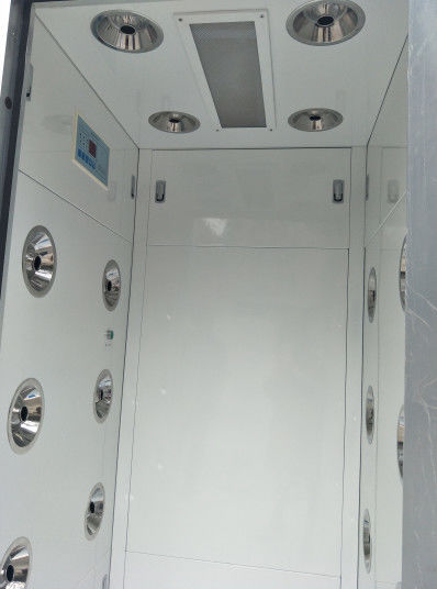 ICのコントロール パネルによるアルミニウム振動ドア開閉器を用いる縦のクリーン ルームの空気シャワー 1