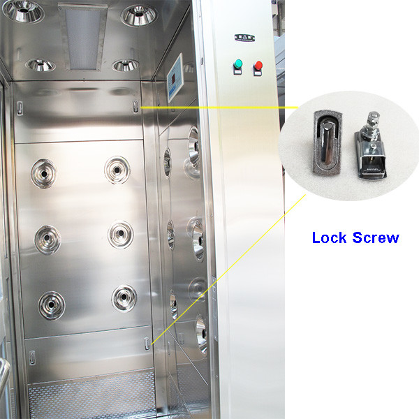 物質的な記入項目のためのSS304振動ドアのクリーン ルームの空気シャワー 1